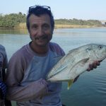 Victor and Sean Blacktip Kingfish at Fishing School 2020 in the Umzimkulu
